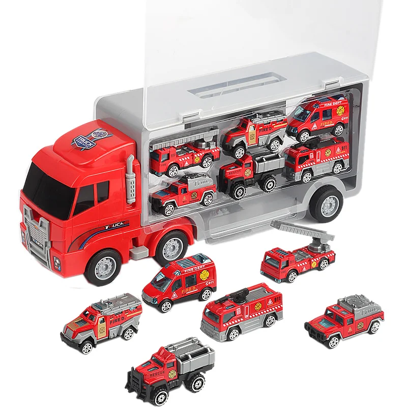 Fire 6 cars
