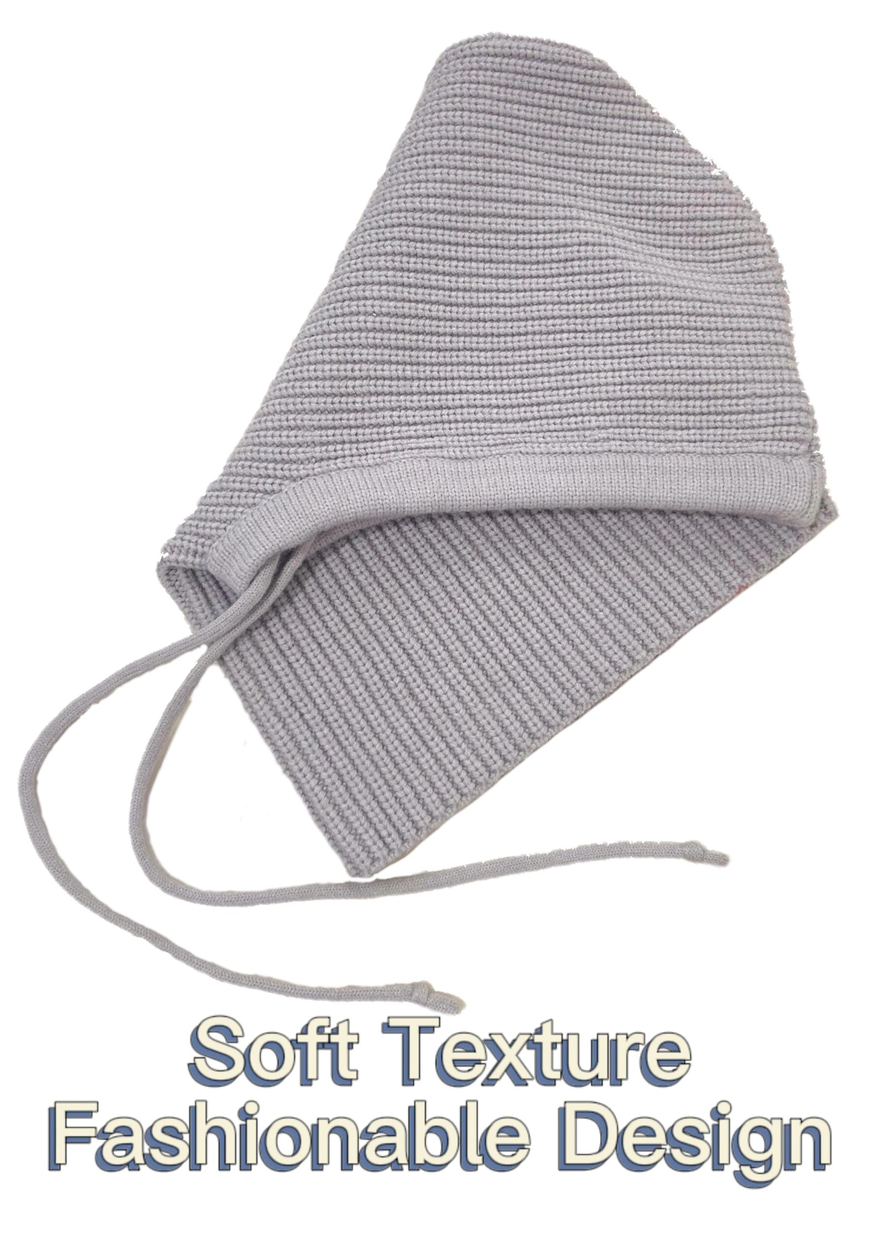 Muslim Knitted Hat Women's Bonnet Helmet Ski Hat Windproof Winter Outdoor Balaclava Knitted Thick One-piece Scarf Warm Hat