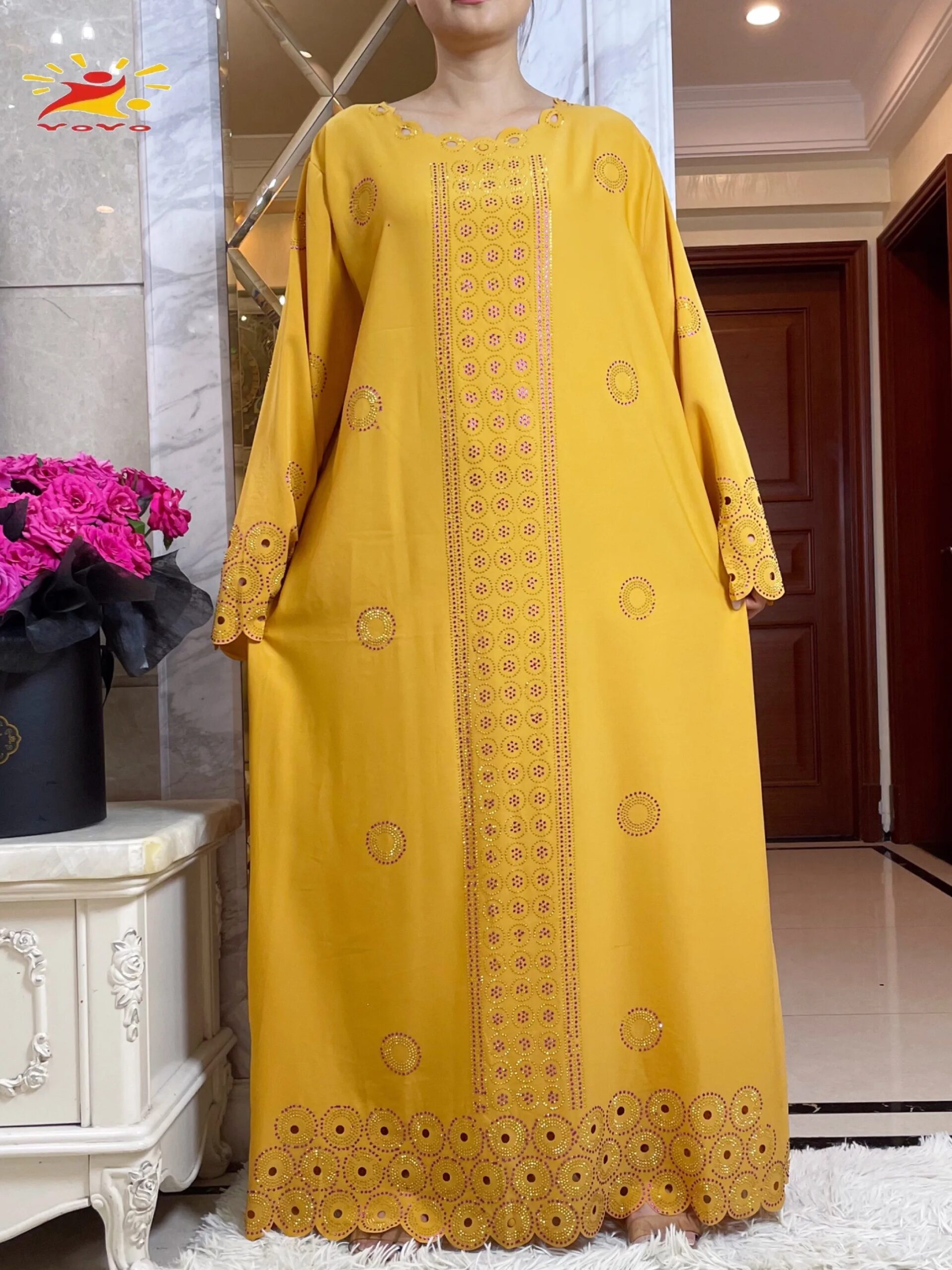 2024 Autumn Women Elegant Dresses Dubai Party Outfits Long Sleeve Dashiki Muslim Women High-grade Comfort Fabric African Abaya 2024 Autumn Women Elegant Dresses Dubai Party Outfits Long Sleeve Dashiki Muslim Women High-grade Comfort Fabric African Abaya