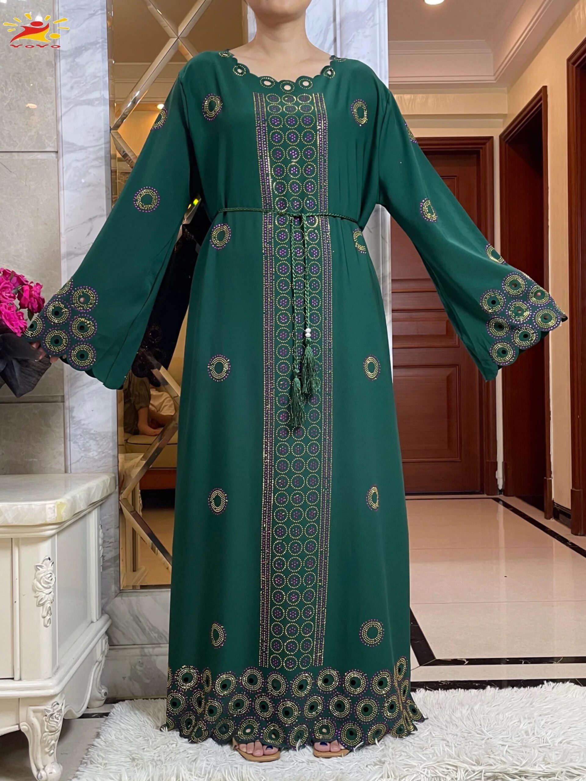 2024 Autumn Women Elegant Dresses Dubai Party Outfits Long Sleeve Dashiki Muslim Women High-grade Comfort Fabric African Abaya 2024 Autumn Women Elegant Dresses Dubai Party Outfits Long Sleeve Dashiki Muslim Women High-grade Comfort Fabric African Abaya