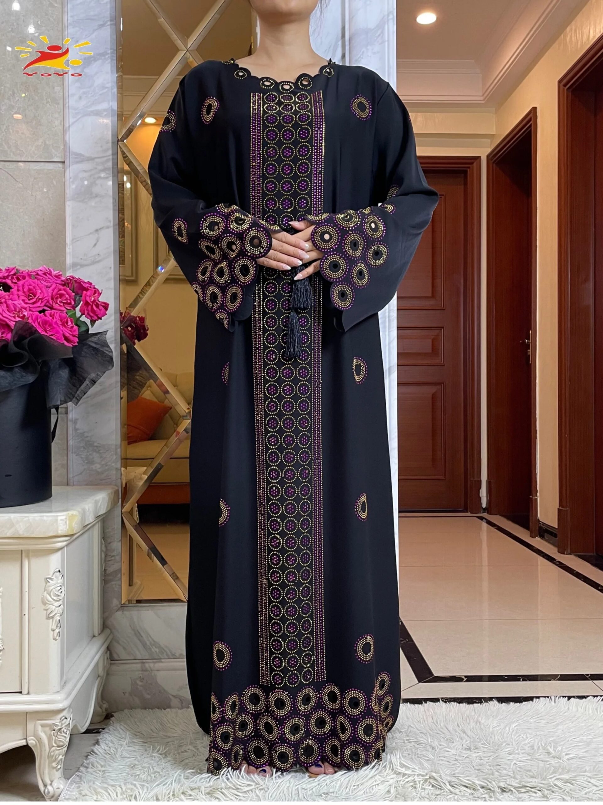 2024 Autumn Women Elegant Dresses Dubai Party Outfits Long Sleeve Dashiki Muslim Women High-grade Comfort Fabric African Abaya 2024 Autumn Women Elegant Dresses Dubai Party Outfits Long Sleeve Dashiki Muslim Women High-grade Comfort Fabric African Abaya