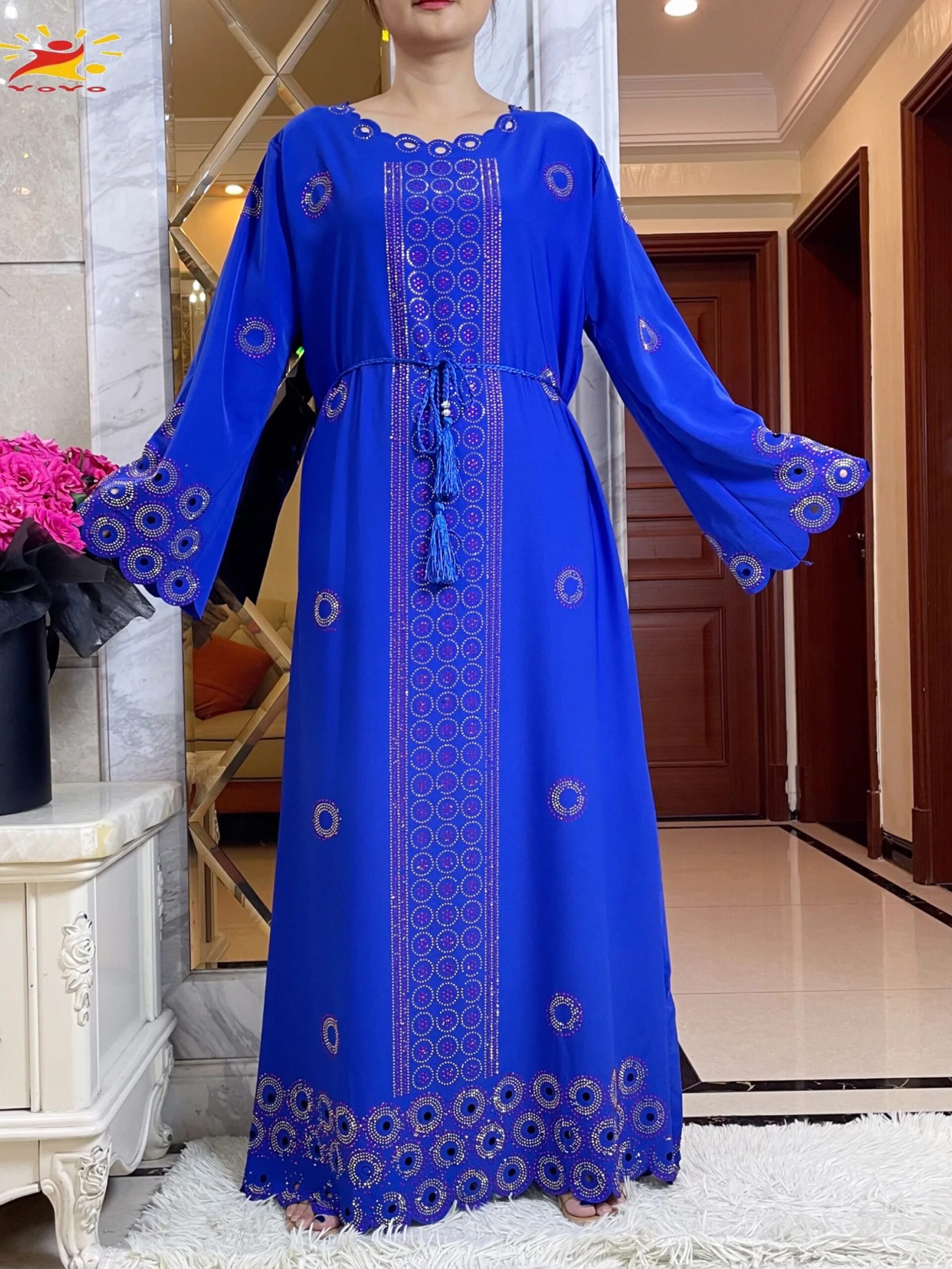 2024 Autumn Women Elegant Dresses Dubai Party Outfits Long Sleeve Dashiki Muslim Women High-grade Comfort Fabric African Abaya 2024 Autumn Women Elegant Dresses Dubai Party Outfits Long Sleeve Dashiki Muslim Women High-grade Comfort Fabric African Abaya