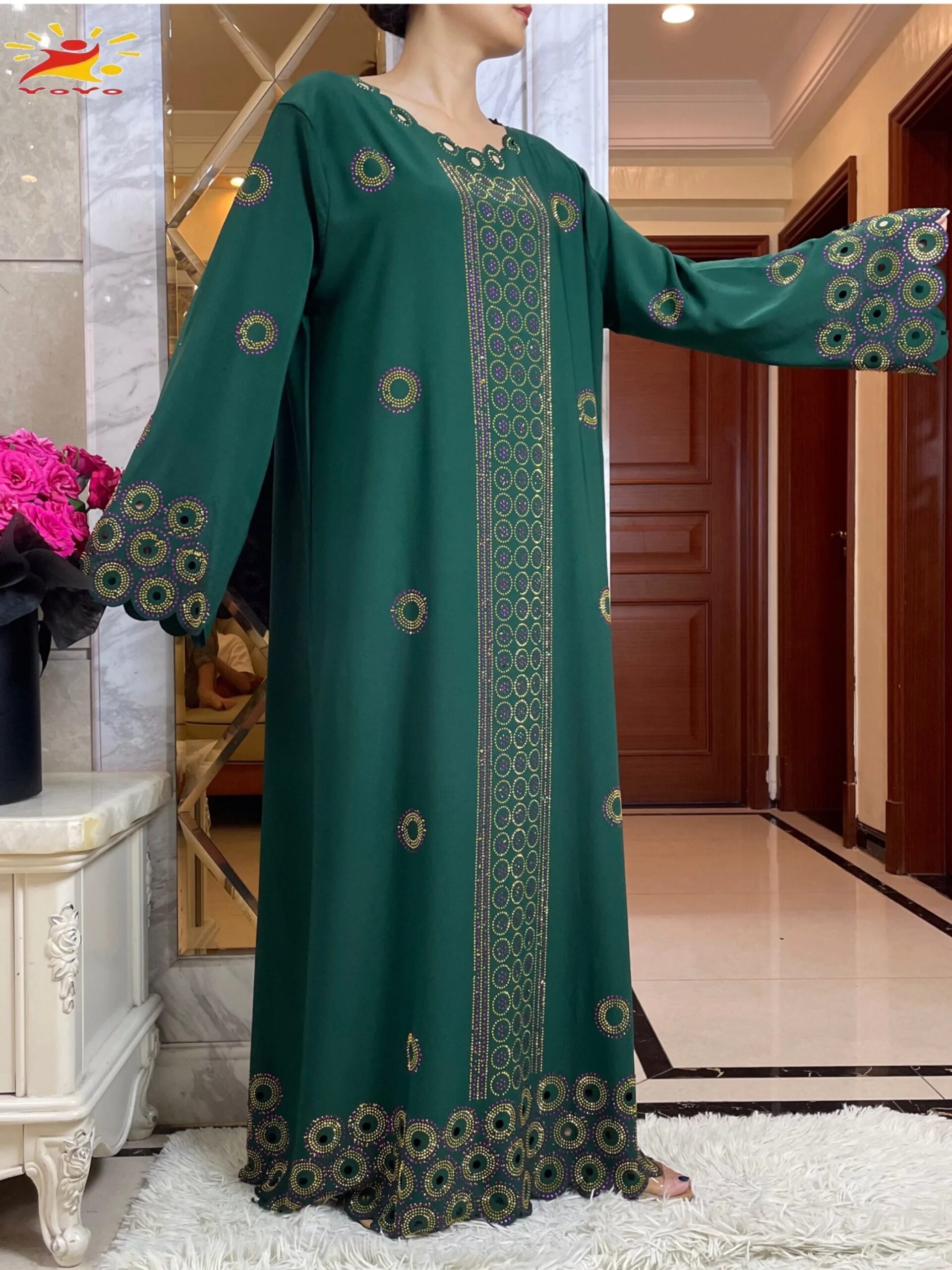 2024 Autumn Women Elegant Dresses Dubai Party Outfits Long Sleeve Dashiki Muslim Women High-grade Comfort Fabric African Abaya 2024 Autumn Women Elegant Dresses Dubai Party Outfits Long Sleeve Dashiki Muslim Women High-grade Comfort Fabric African Abaya