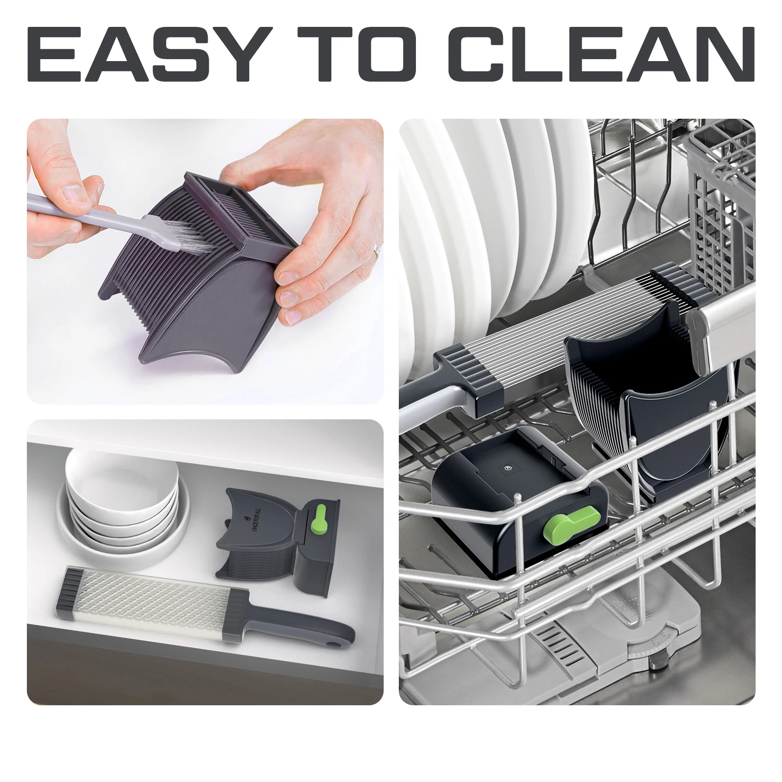 ONCE for All Meat Slicer and Cleaver Kitchen Knife Set for Meat Slicing and Shredding, Manual Fresh Meat Cutter, Slicer for Beef
