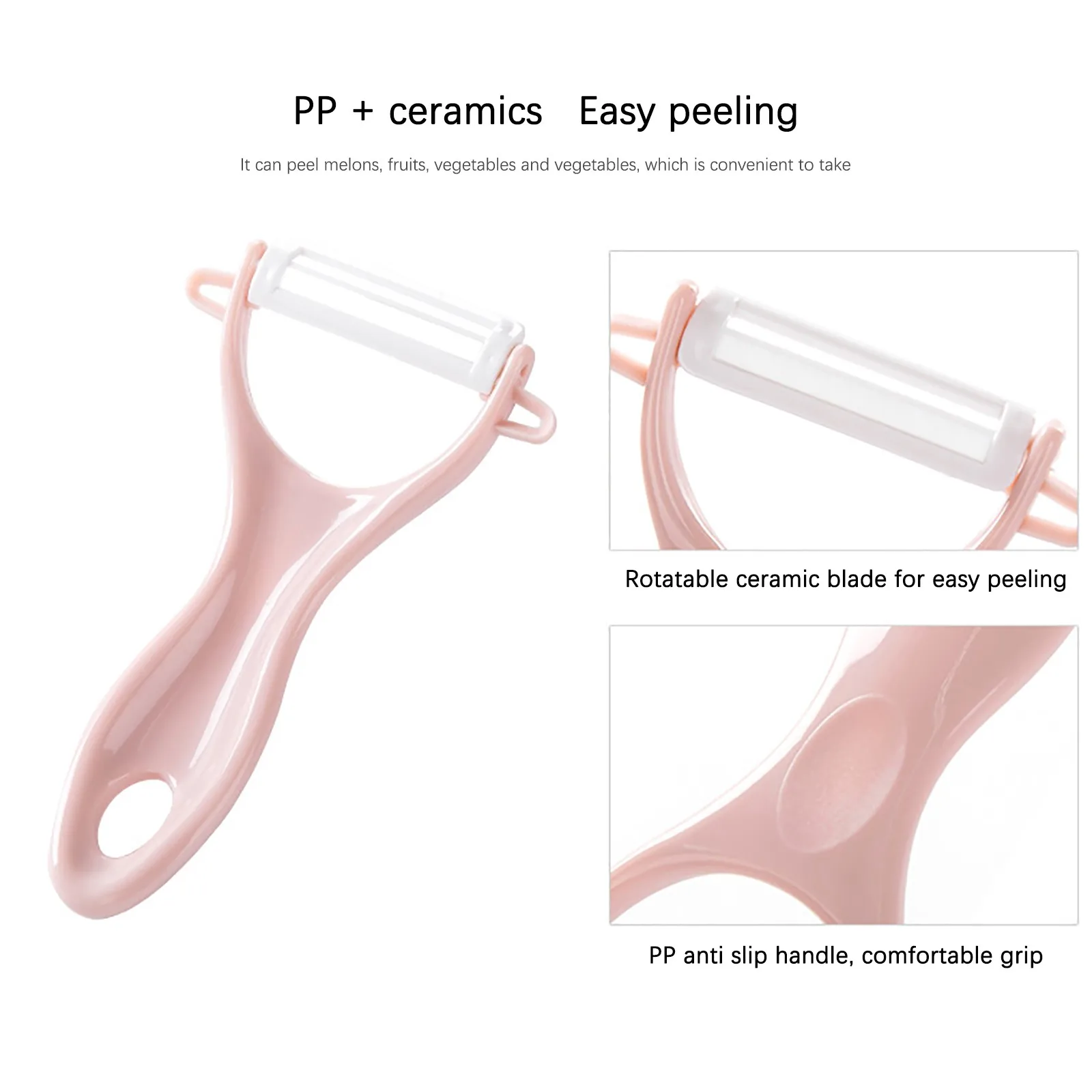 Ceramic Creative Peeler Practical Multi-function Children Vegetable Fruit Paring Knife Household Kitchen Tool