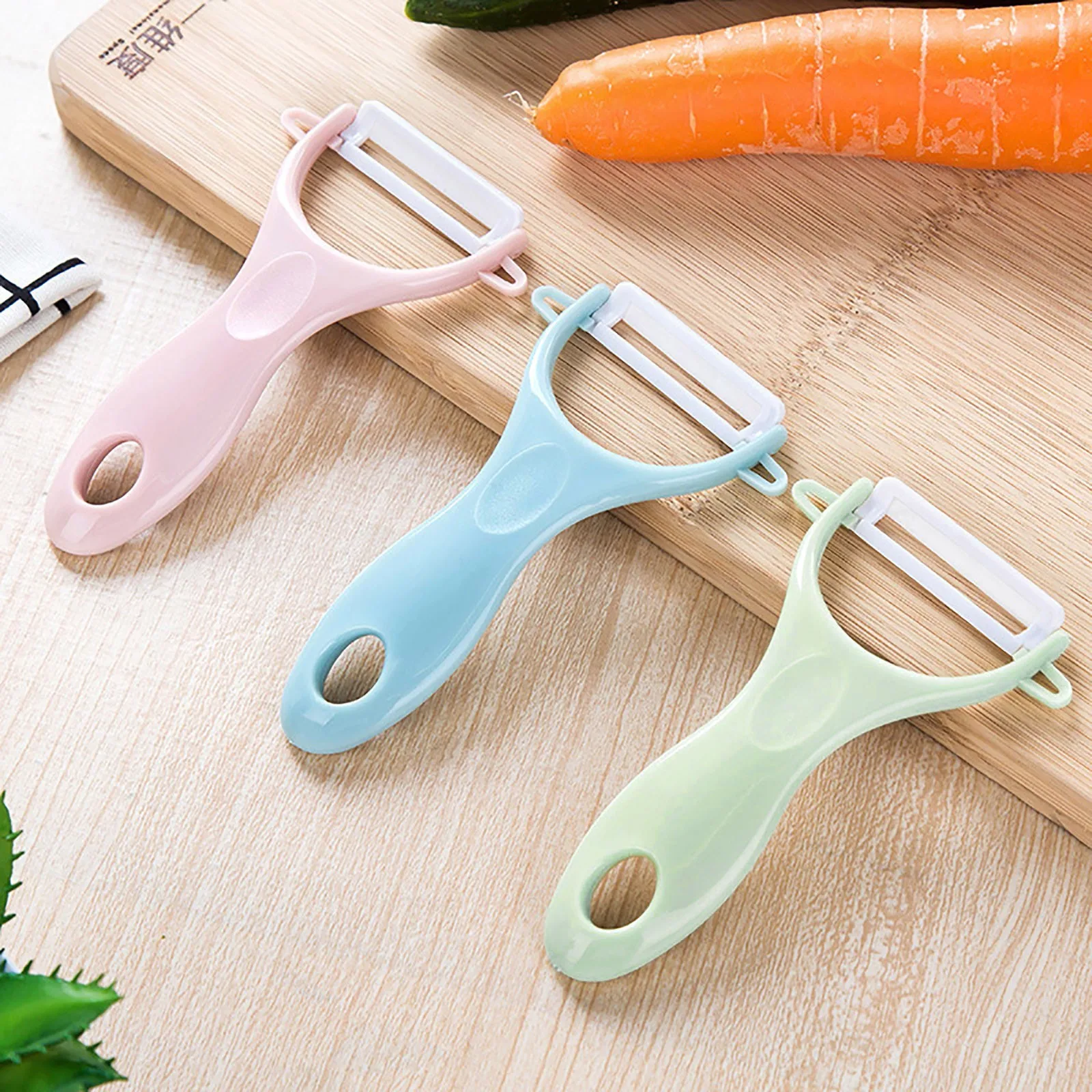 Ceramic Creative Peeler Practical Multi-function Children Vegetable Fruit Paring Knife Household Kitchen Tool