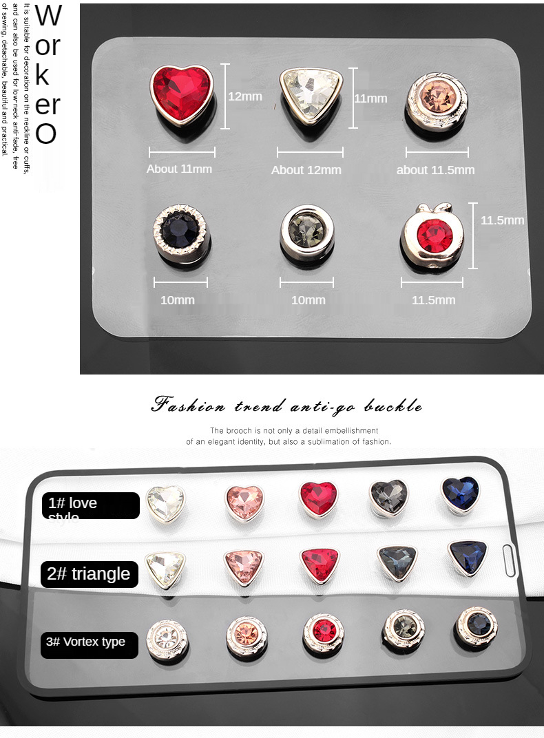 5Pcs Metal Magnet Brooches for Women Buttons Crystal Magne Hijab Pins Shirt Collar Scarf Shawl Badge Fashion Jewelry Gifts 5Pcs Metal Magnet Brooches for Women Buttons Crystal Magne Hijab Pins Shirt Collar Scarf Shawl Badge Fashion Jewelry Gifts
