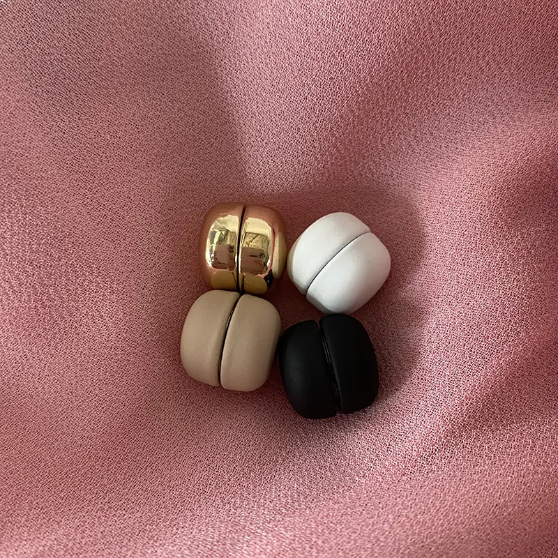 35 Colors Hijab Scarf Brooch Strong Metal Magnetic Hijab Clip Accessories No Hole Pins Brooches Muslim Women Shawl Magnet Buckle
