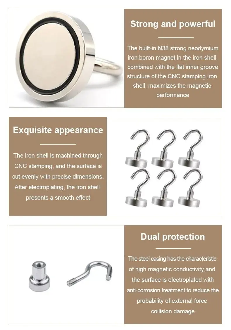 10PCS Strong Magnet Hooks Multi-Purpose Storage Hooks Home Kitchen Bar Storage Hooks Key Storage Hooks Bathroom Hangers