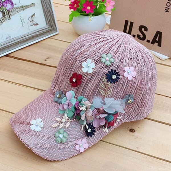 Korean style breathable cap with mesh summer hat