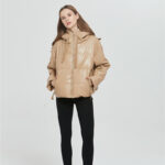 Women's hooded zipper fashion jacket - Image 2