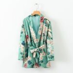 Blazer wide leg pants suit