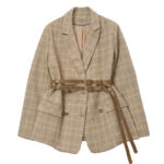 Women's plaid blazer - Image 3
