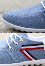 Men'S Soft-Soled Canvas Shoes, Sports And Leisure Old Beijing Cloth Shoes, Peas Shoes - Image 4