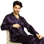Mens Pajama Set Winter Sleepwear Men Homewear Warm Nightwear - Image 2