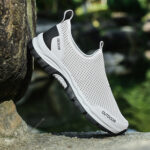 Breathable Hollow Fashion Slip-on Lazy Shoes - Image 9