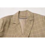 Women's plaid blazer - Image 2
