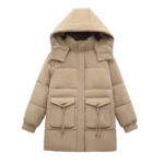 New Women's Winter Korean-style Cotton Coat Thick Mid-length - Image 6