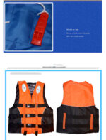 Children's Life Jackets,  Marine Life Jackets, Professional Foam Life Jackets, Swimming Fire-Fighting Whistle Life Vests - Image 5