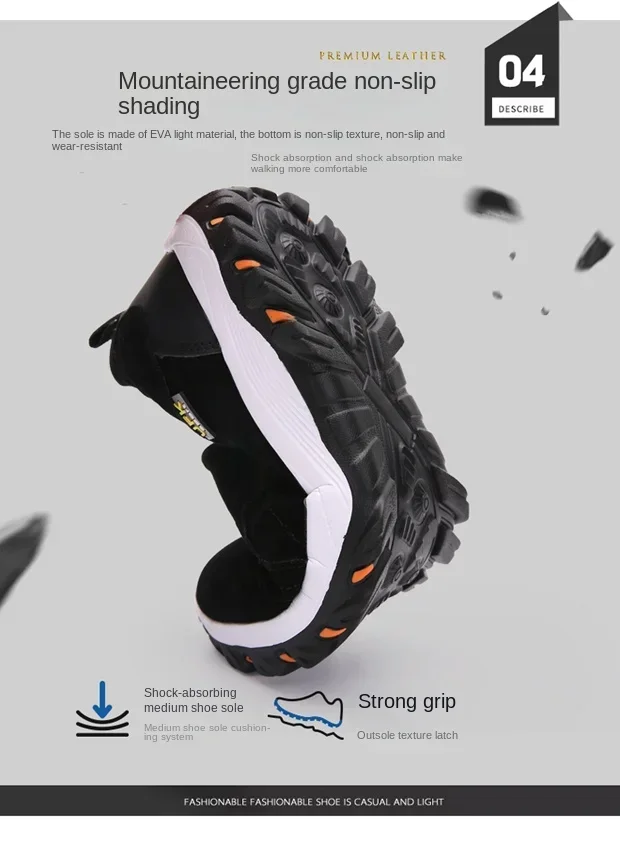 2025 New Outdoor Hiking, Camping, Running, Jogging, Leisure Hiking, Waterproof, Anti Slip, Breathable Sports Shoes, Size 38-50