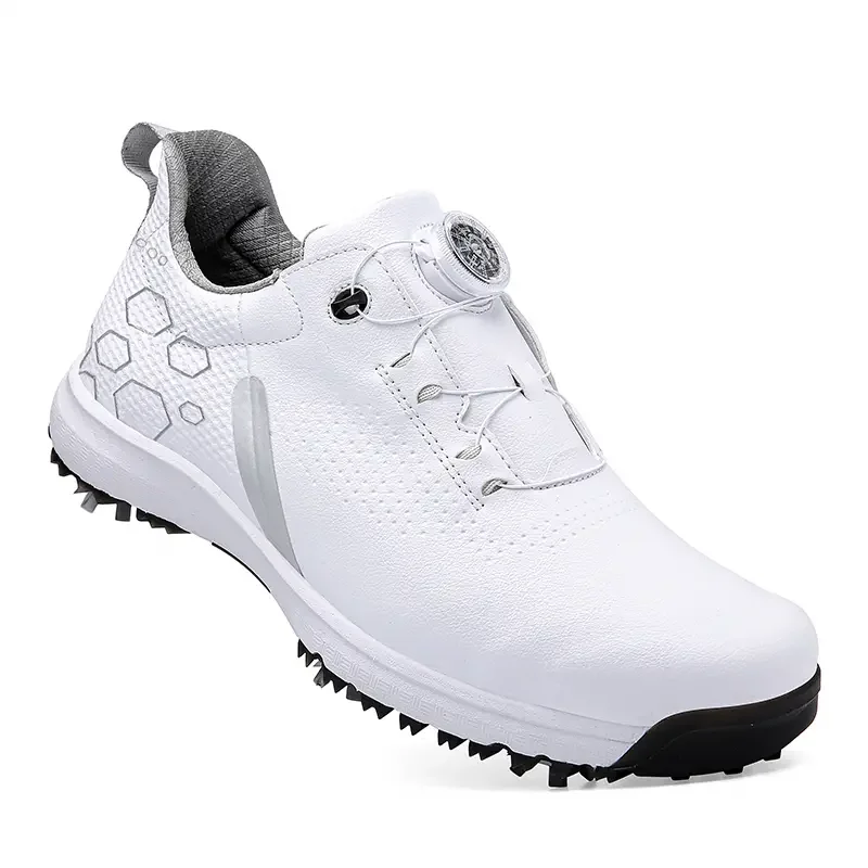 Men's Golf Shoes Cleats Waterproof Anti-slip Footwear Woman Trainer Shoes New Breathable Sports Shoes Outdoor Sneakers Golf Shoe