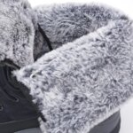 Winter Men's Snow Boots Warm Plush Anti slip Outdoor Hiking Boots Women's Mid length Boots Couple Sports Shoes Boots Size 36-48 - Image 4