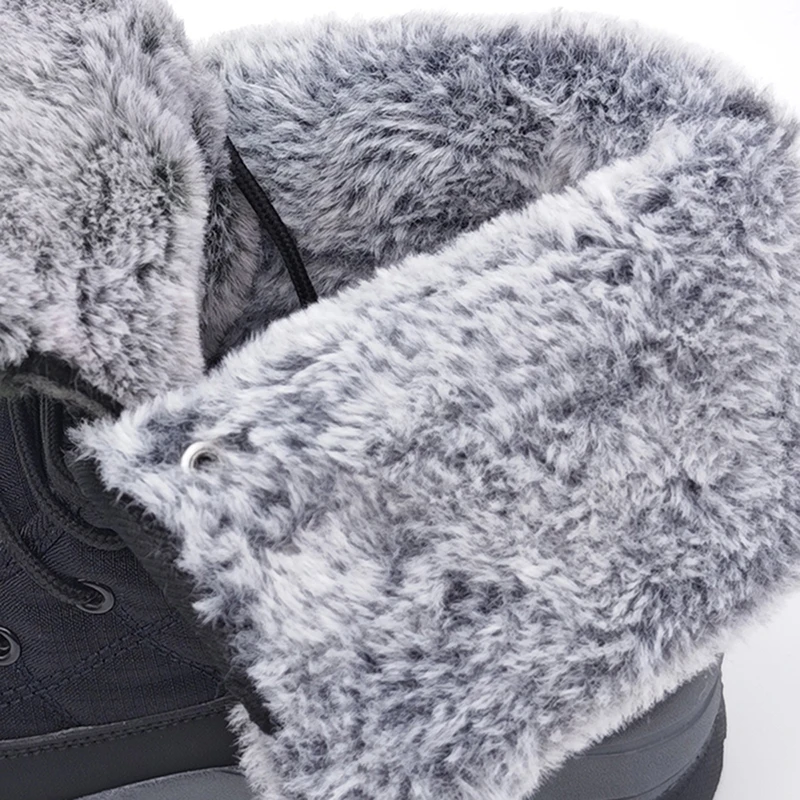 Winter Men's Snow Boots Warm Plush Anti slip Outdoor Hiking Boots Women's Mid length Boots Couple Sports Shoes Boots Size 36-48 Winter Men's Snow Boots Warm Plush Anti slip Outdoor Hiking Boots Women's Mid length Boots Couple Sports Shoes Boots Size 36-48