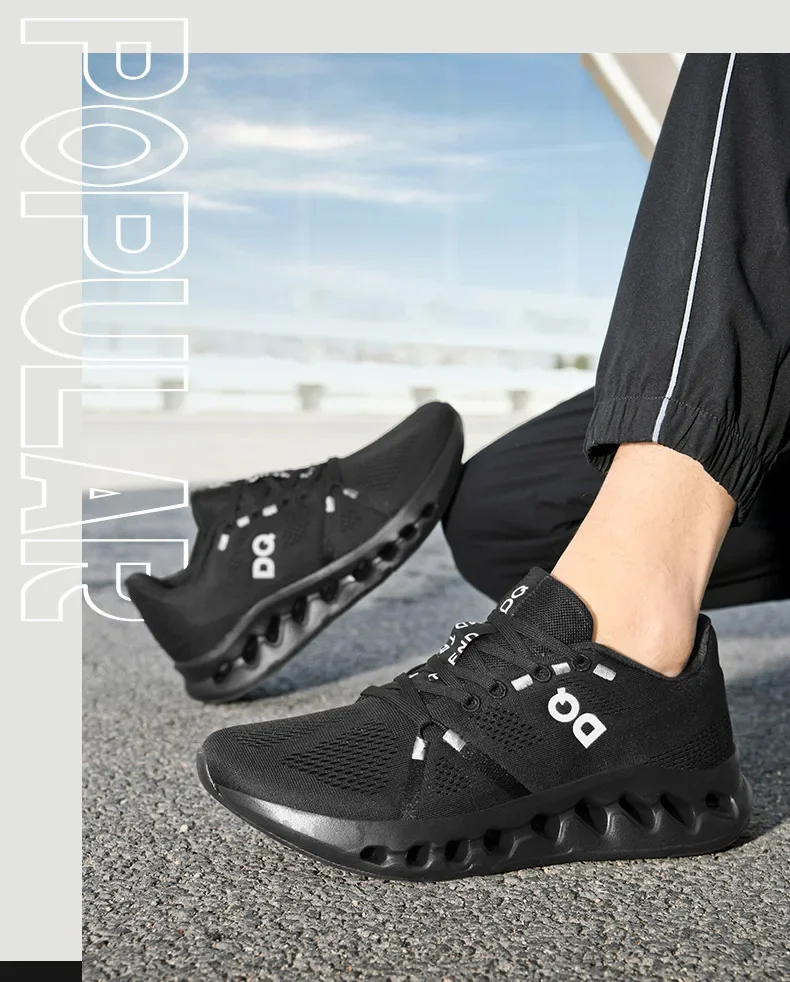 Men Casual Sports Running Shoes Marathon Air Cushion Breathable Lightweight Men Comfortable Athletic Nonskid Sneakers Outdoor Men Casual Sports Running Shoes Marathon Air Cushion Breathable Lightweight Men Comfortable Athletic Nonskid Sneakers Outdoor