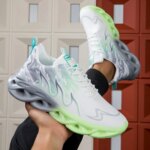 Couple Running Shoes Men Women Lightweight Mesh Breathable Comfortable Flat Soft Tennis Shoes Summer Lace-up Sneakers Man - Image 3