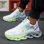 Couple Running Shoes Men Women Lightweight Mesh Breathable Comfortable Flat Soft Tennis Shoes Summer Lace-up Sneakers Man - Image 4