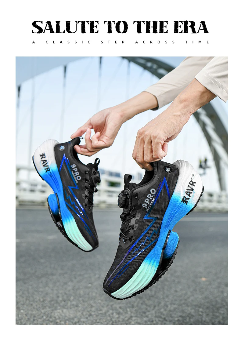 2025 New Men's Running Shoes Cushioning Carbon Plate Racing Marathon Athletic Shoes Comfortable Non-slip Sports Tennis Shoes