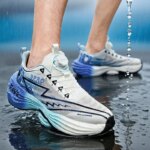 2025 New Men's Running Shoes Cushioning Carbon Plate Racing Marathon Athletic Shoes Comfortable Non-slip Sports Tennis Shoes - Image 5