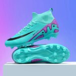 Mens Football Field Boots TF/AG High Quality Professional Fast Grass Soccer Shoes Ultralight Training Studded Football Boots