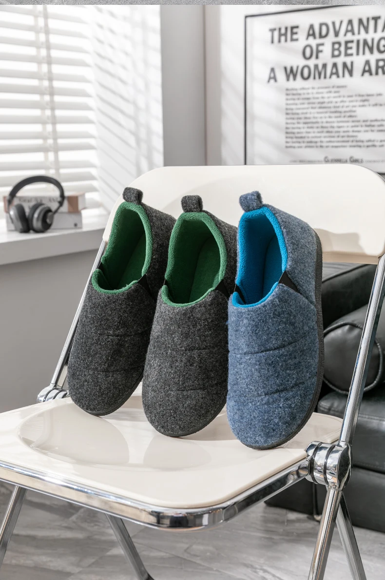 Shevalues Winter Men Warm Slides Fur Memory Foam Slippers Comfort Soft Sole Indoor Shoes High Quality Male Slippers Warm Shoes Shevalues Winter Men Warm Slides Fur Memory Foam Slippers Comfort Soft Sole Indoor Shoes High Quality Male Slippers Warm Shoes