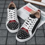 2025 New Men's Casual Shoes Comfortable Soft Punk Style Board Shoes Fashion Nail Anti Slip Wear Resistant Personalized Sneakers - Image 2