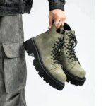 Hight Quality British Street Style Genuine Leather Ankle Boots For Men's Classic Teenagers Daily Dress Height Increasing Shoes