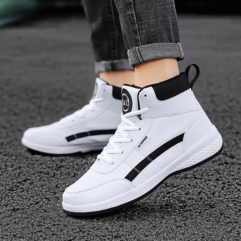 MAEDEF Men's Shoes Spring Autumn Waterproof Walking Fashion Sneakers Outdoor Leisure Anti-slip Comfortable Leather Sports Shoes MAEDEF Men's Shoes Spring Autumn Waterproof Walking Fashion Sneakers Outdoor Leisure Anti-slip Comfortable Leather Sports Shoes