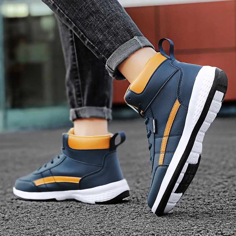 MAEDEF Men's Shoes Spring Autumn Waterproof Walking Fashion Sneakers Outdoor Leisure Anti-slip Comfortable Leather Sports Shoes MAEDEF Men's Shoes Spring Autumn Waterproof Walking Fashion Sneakers Outdoor Leisure Anti-slip Comfortable Leather Sports Shoes