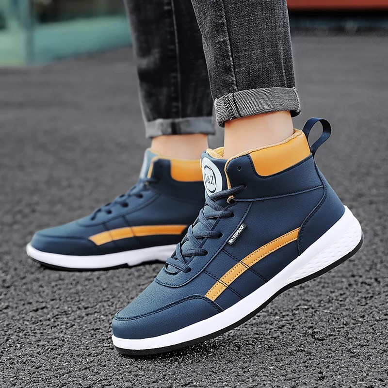 MAEDEF Men's Shoes Spring Autumn Waterproof Walking Fashion Sneakers Outdoor Leisure Anti-slip Comfortable Leather Sports Shoes MAEDEF Men's Shoes Spring Autumn Waterproof Walking Fashion Sneakers Outdoor Leisure Anti-slip Comfortable Leather Sports Shoes