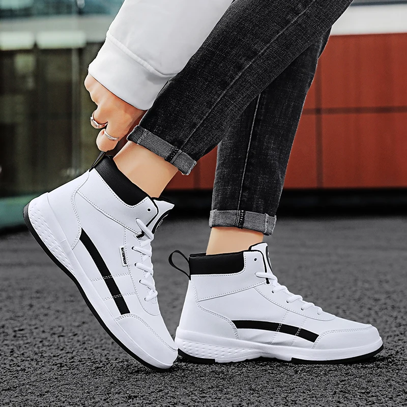 MAEDEF Men's Shoes Spring Autumn Waterproof Walking Fashion Sneakers Outdoor Leisure Anti-slip Comfortable Leather Sports Shoes MAEDEF Men's Shoes Spring Autumn Waterproof Walking Fashion Sneakers Outdoor Leisure Anti-slip Comfortable Leather Sports Shoes