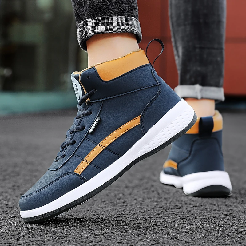 MAEDEF Men's Shoes Spring Autumn Waterproof Walking Fashion Sneakers Outdoor Leisure Anti-slip Comfortable Leather Sports Shoes MAEDEF Men's Shoes Spring Autumn Waterproof Walking Fashion Sneakers Outdoor Leisure Anti-slip Comfortable Leather Sports Shoes