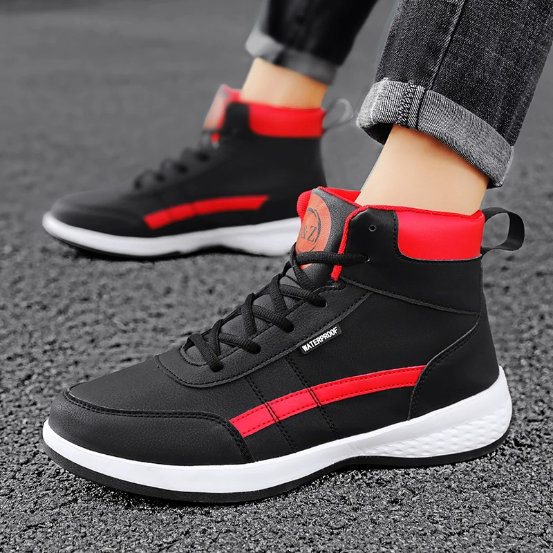 MAEDEF Men's Shoes Spring Autumn Waterproof Walking Fashion Sneakers Outdoor Leisure Anti-slip Comfortable Leather Sports Shoes MAEDEF Men's Shoes Spring Autumn Waterproof Walking Fashion Sneakers Outdoor Leisure Anti-slip Comfortable Leather Sports Shoes