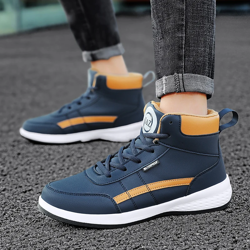 MAEDEF Men's Shoes Spring Autumn Waterproof Walking Fashion Sneakers Outdoor Leisure Anti-slip Comfortable Leather Sports Shoes MAEDEF Men's Shoes Spring Autumn Waterproof Walking Fashion Sneakers Outdoor Leisure Anti-slip Comfortable Leather Sports Shoes