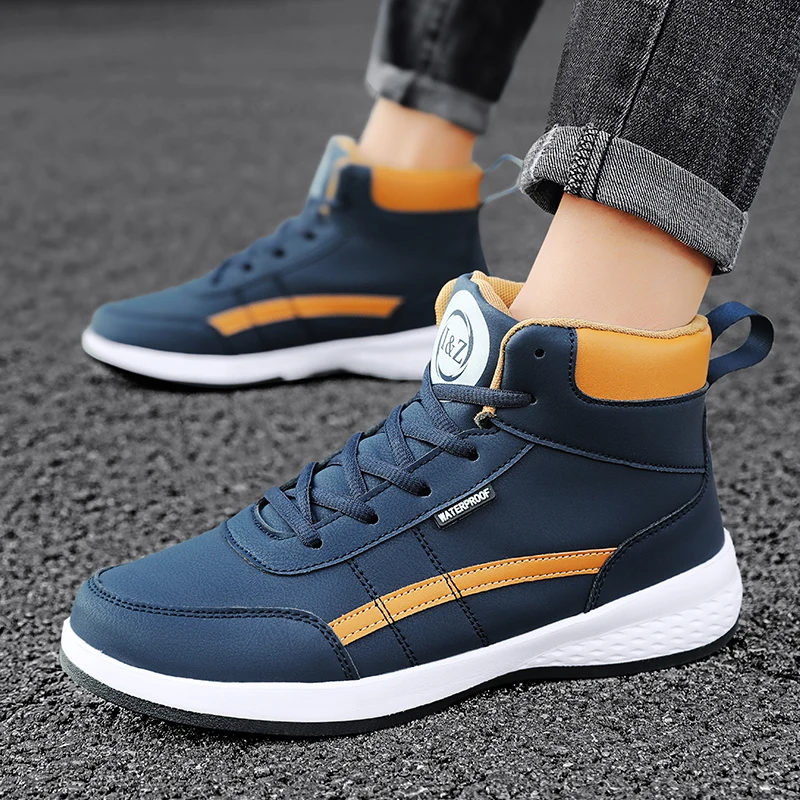 MAEDEF Men's Shoes Spring Autumn Waterproof Walking Fashion Sneakers Outdoor Leisure Anti-slip Comfortable Leather Sports Shoes MAEDEF Men's Shoes Spring Autumn Waterproof Walking Fashion Sneakers Outdoor Leisure Anti-slip Comfortable Leather Sports Shoes