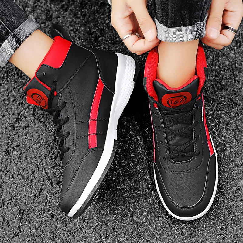 MAEDEF Men's Shoes Spring Autumn Waterproof Walking Fashion Sneakers Outdoor Leisure Anti-slip Comfortable Leather Sports Shoes MAEDEF Men's Shoes Spring Autumn Waterproof Walking Fashion Sneakers Outdoor Leisure Anti-slip Comfortable Leather Sports Shoes