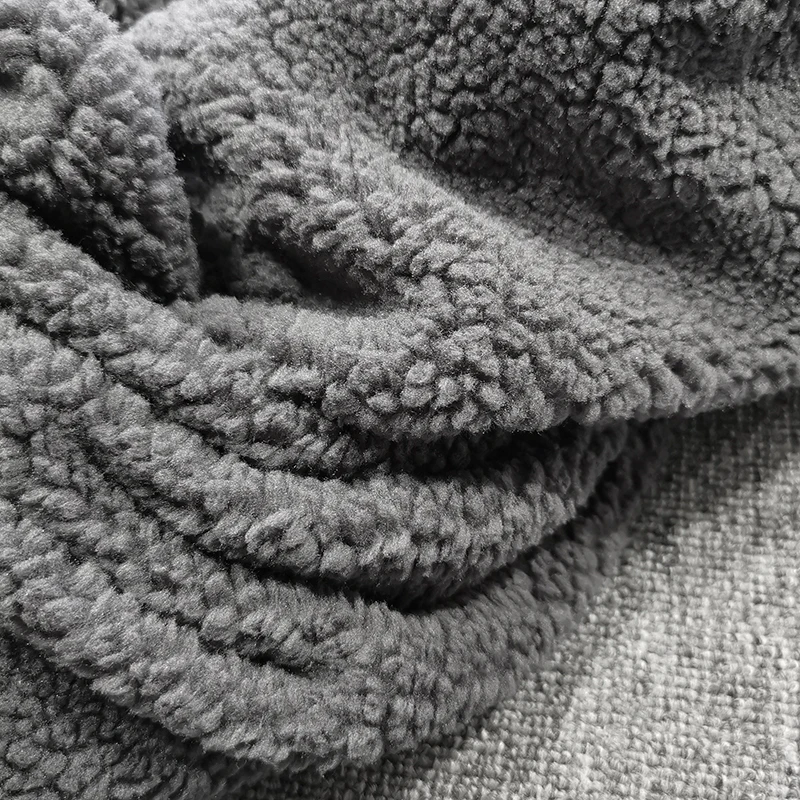 Thiened Double Layer Cosite Velvet Lamb Velvet Fine Particle ake Fce Warm Stand Collar Jaet Coat for Men Thiened Double Layer Cosite Velvet Lamb Velvet Fine Particle ake Fce Warm Stand Collar Jaet Coat for Men