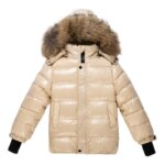 2025 Children Boy Winter Down Jacket Real Fur Waterproof Shiny Girl Winter Coat 1-14 Year Kids Teenager Outerwear Toddler Outfit - Image 3