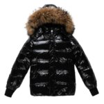 2025 Children Boy Winter Down Jacket Real Fur Waterproof Shiny Girl Winter Coat 1-14 Year Kids Teenager Outerwear Toddler Outfit - Image 2