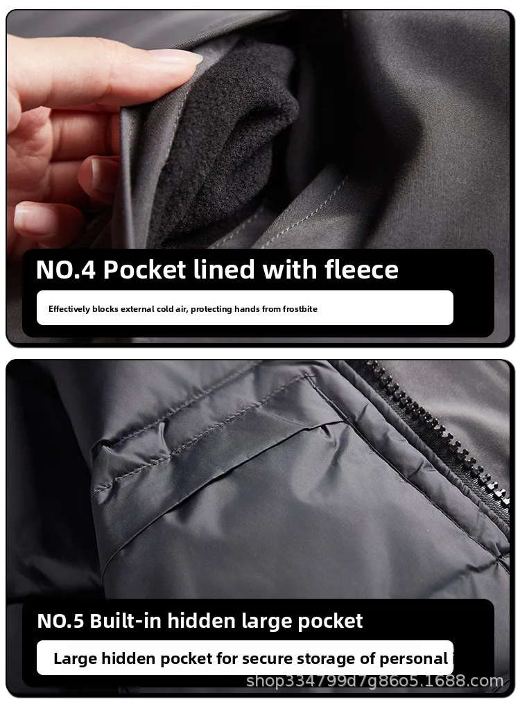 Men's Flight Jacket 01 Style Duck down Jacket Winter 2025 New Hooded Short Slim Fit Warm Outerwear Casual Polyester Fiber Men's Flight Jacket 01 Style Duck down Jacket Winter 2025 New Hooded Short Slim Fit Warm Outerwear Casual Polyester Fiber