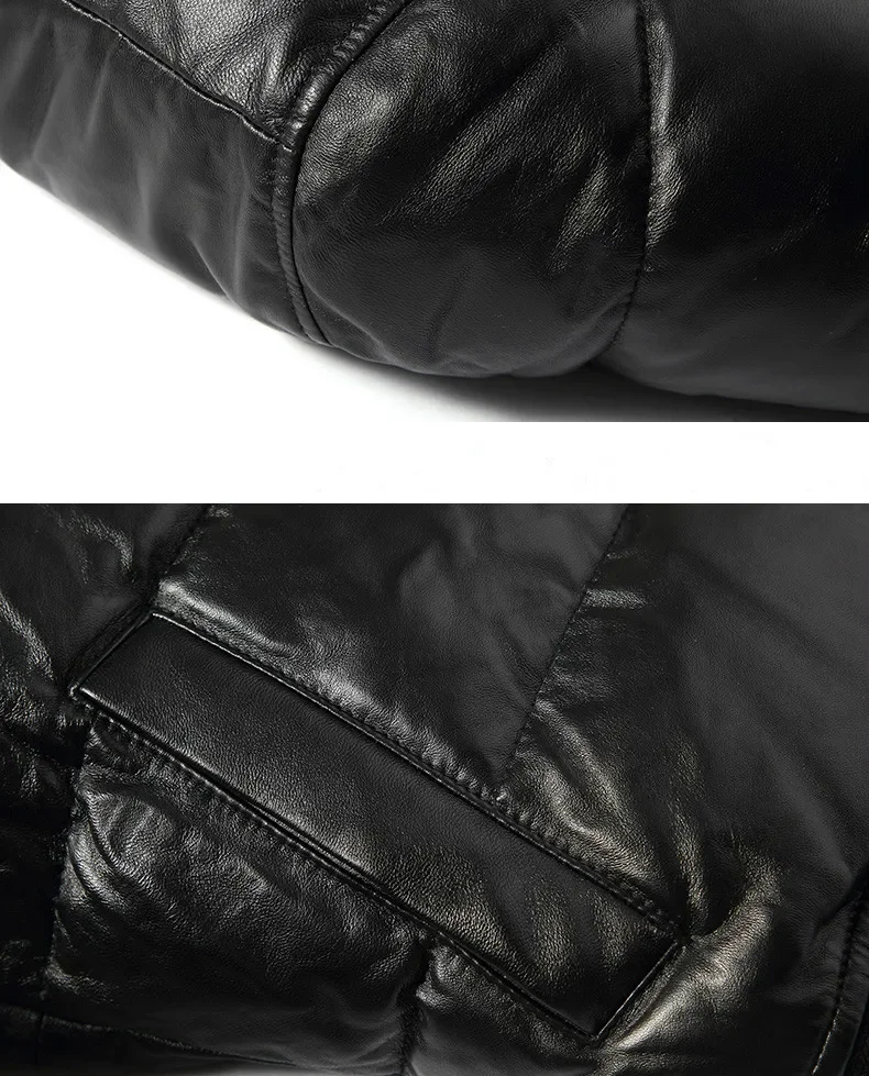 Men Jacket 2025 Men's Clothing Autumn Winter Down Jacket 5XL Real Sheepskin Clothes Thick Coat Male Ropa Hombre LXR384